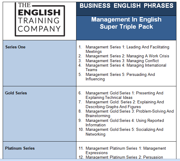 Emailing In English - FREE Intro Pack (150 phrases in English) - The English Training CompanyThe English Training Company